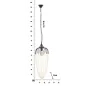 Lampa wisząca ELEGANT Ø 29x72 cm (długość łańcucha 78 cm)
